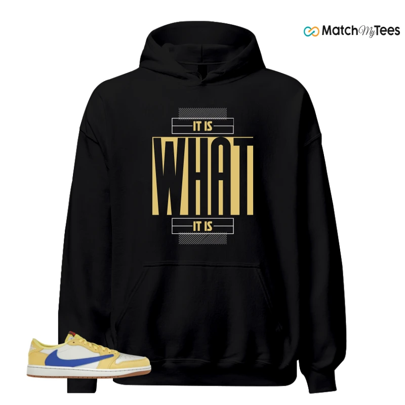 NIKE JORDAN 1 RETRO LOW OG SP TRAVIS SCOTT CANARY (WOMEN'S) SNEAKER Matching Tees hoodie