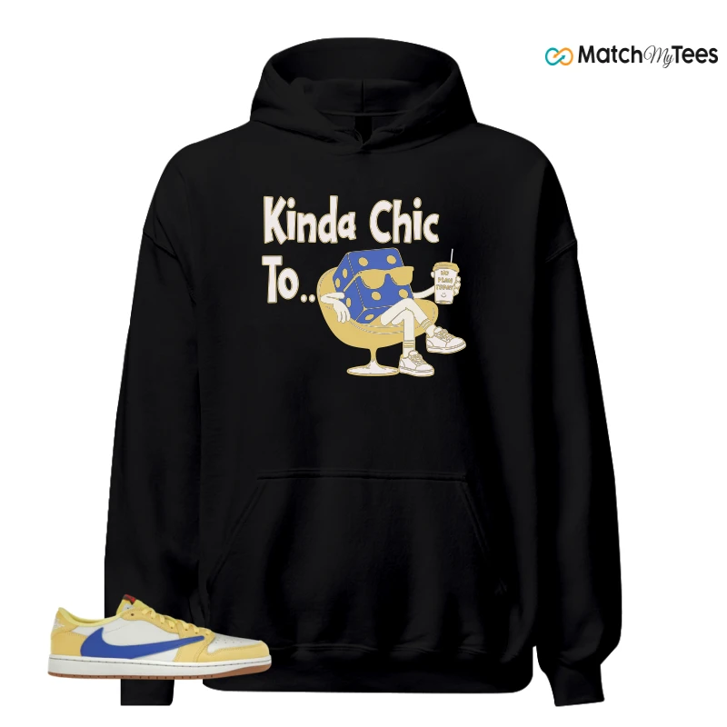 NIKE JORDAN 1 RETRO LOW OG SP TRAVIS SCOTT CANARY (WOMEN'S) SNEAKER Matching Tees hoodie