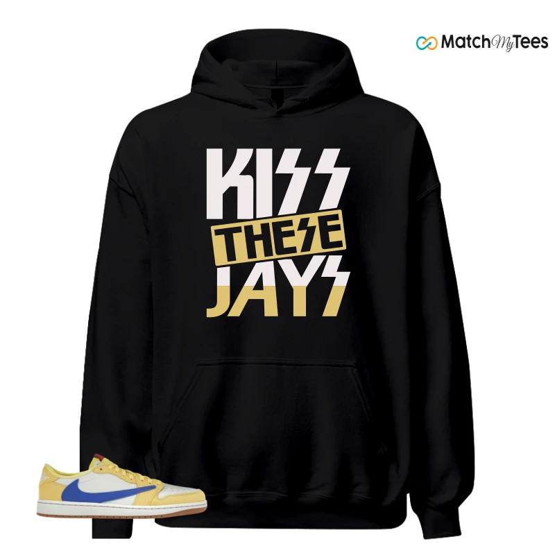 NIKE JORDAN 1 RETRO LOW OG SP TRAVIS SCOTT CANARY (WOMEN'S) SNEAKER Matching Tees hoodie