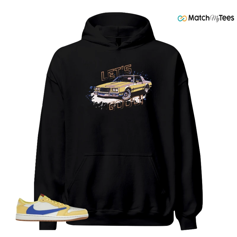 NIKE JORDAN 1 RETRO LOW OG SP TRAVIS SCOTT CANARY (WOMEN'S) SNEAKER Matching Tees hoodie