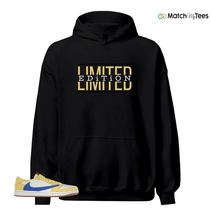 NIKE JORDAN 1 RETRO LOW OG SP TRAVIS SCOTT CANARY (WOMEN'S) SNEAKER Matching Tees hoodie