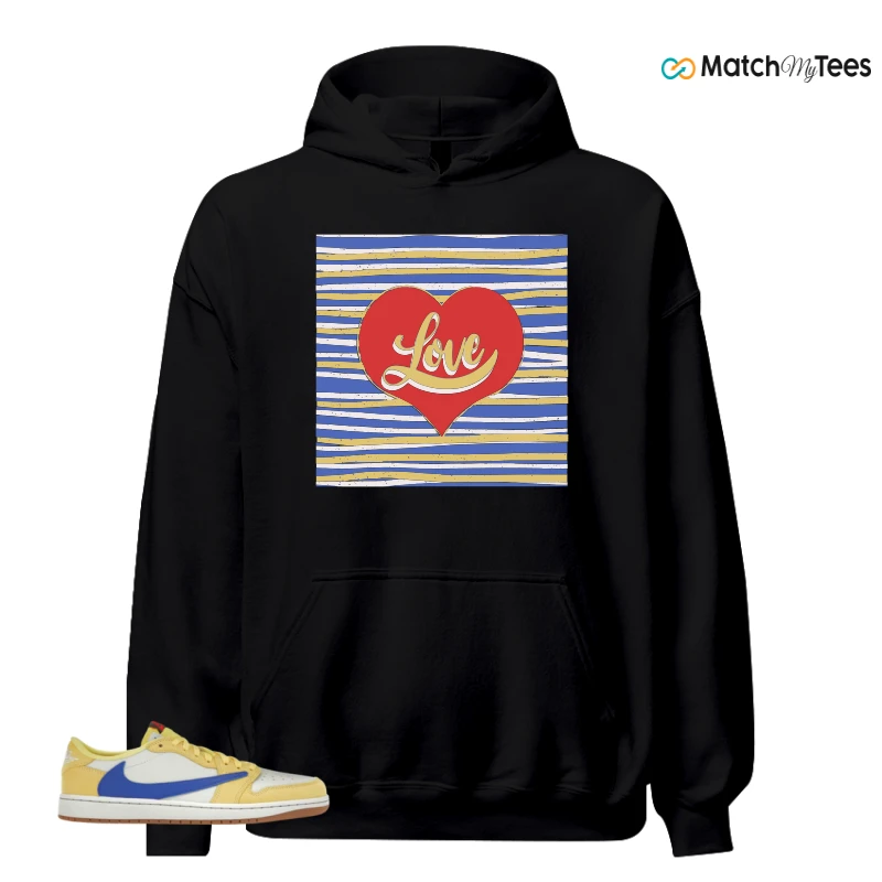 NIKE JORDAN 1 RETRO LOW OG SP TRAVIS SCOTT CANARY (WOMEN'S) SNEAKER Matching Tees hoodie