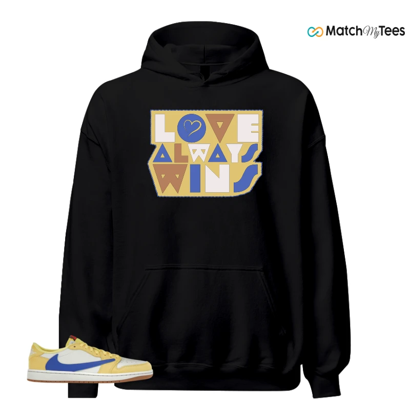 NIKE JORDAN 1 RETRO LOW OG SP TRAVIS SCOTT CANARY (WOMEN'S) SNEAKER Matching Tees hoodie