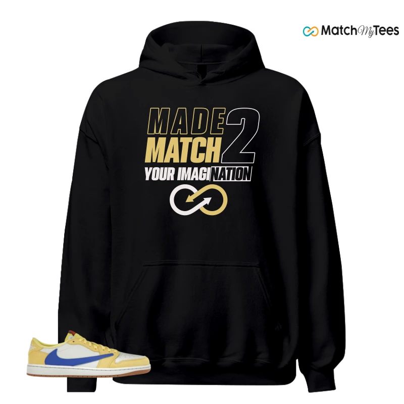 NIKE JORDAN 1 RETRO LOW OG SP TRAVIS SCOTT CANARY (WOMEN'S) SNEAKER Matching Tees hoodie