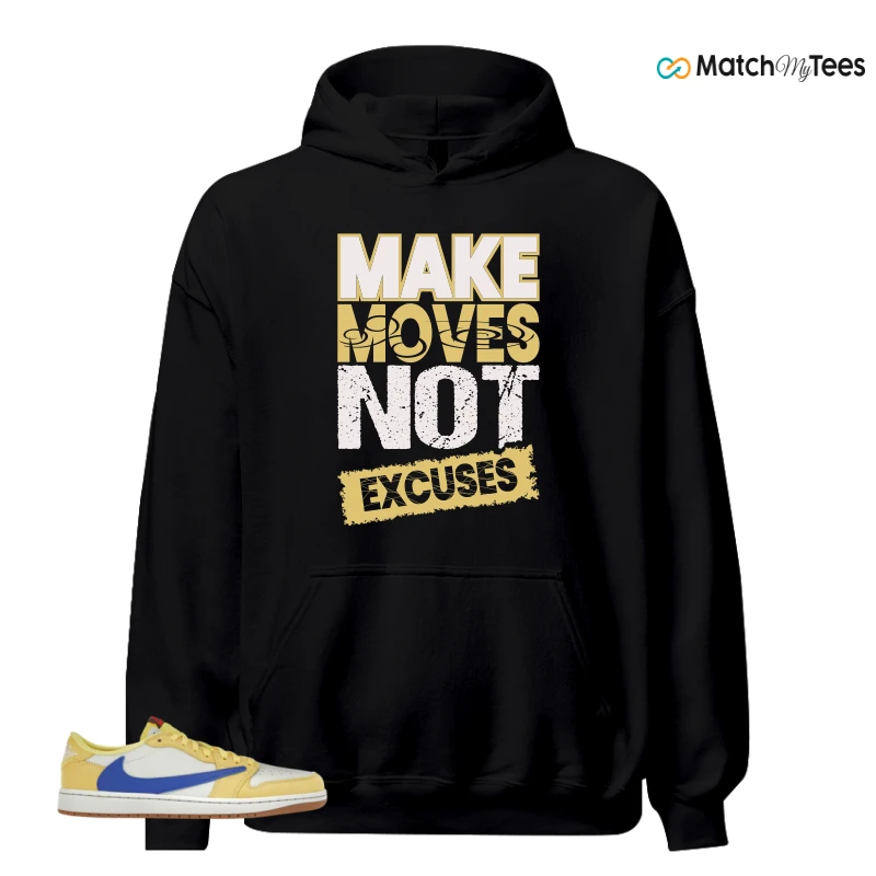 NIKE JORDAN 1 RETRO LOW OG SP TRAVIS SCOTT CANARY (WOMEN'S) SNEAKER Matching Tees hoodie