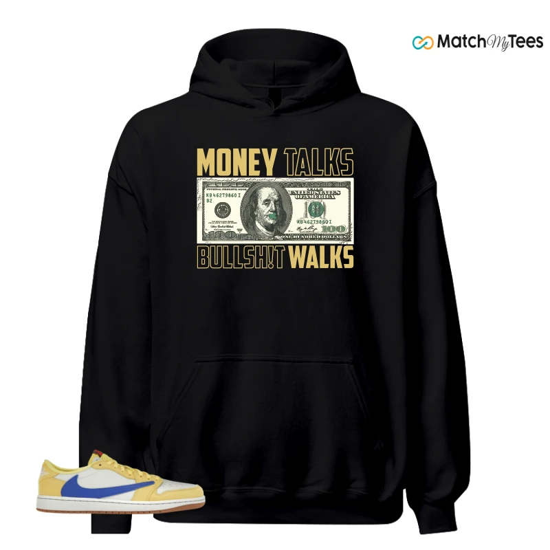 NIKE JORDAN 1 RETRO LOW OG SP TRAVIS SCOTT CANARY (WOMEN'S) SNEAKER Matching Tees hoodie