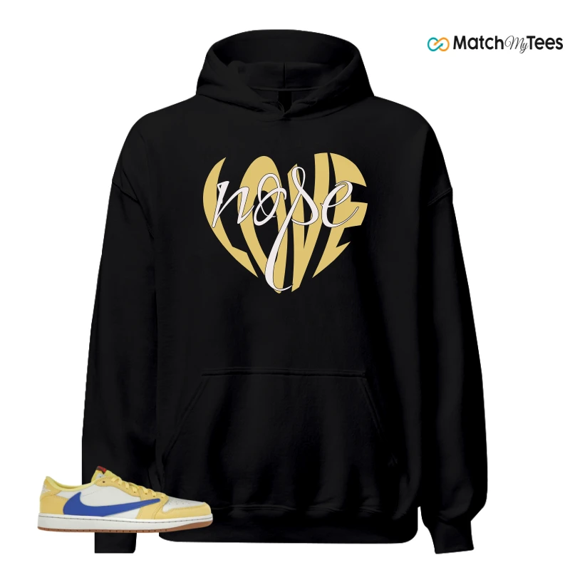 NIKE JORDAN 1 RETRO LOW OG SP TRAVIS SCOTT CANARY (WOMEN'S) SNEAKER Matching Tees hoodie