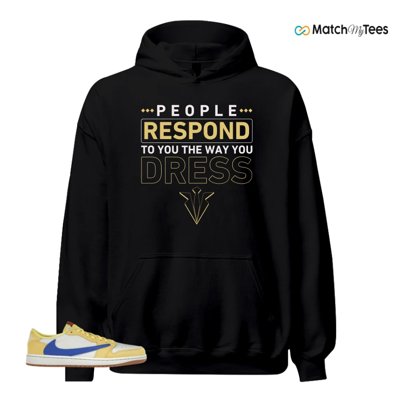 NIKE JORDAN 1 RETRO LOW OG SP TRAVIS SCOTT CANARY (WOMEN'S) SNEAKER Matching Tees hoodie