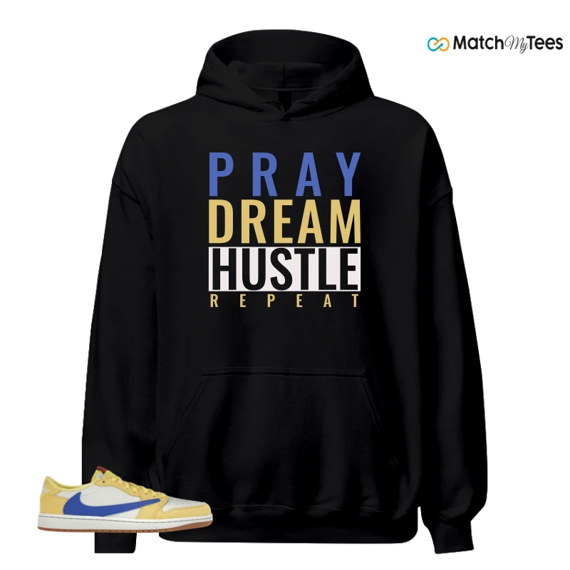 NIKE JORDAN 1 RETRO LOW OG SP TRAVIS SCOTT CANARY (WOMEN'S) SNEAKER Matching Tees hoodie