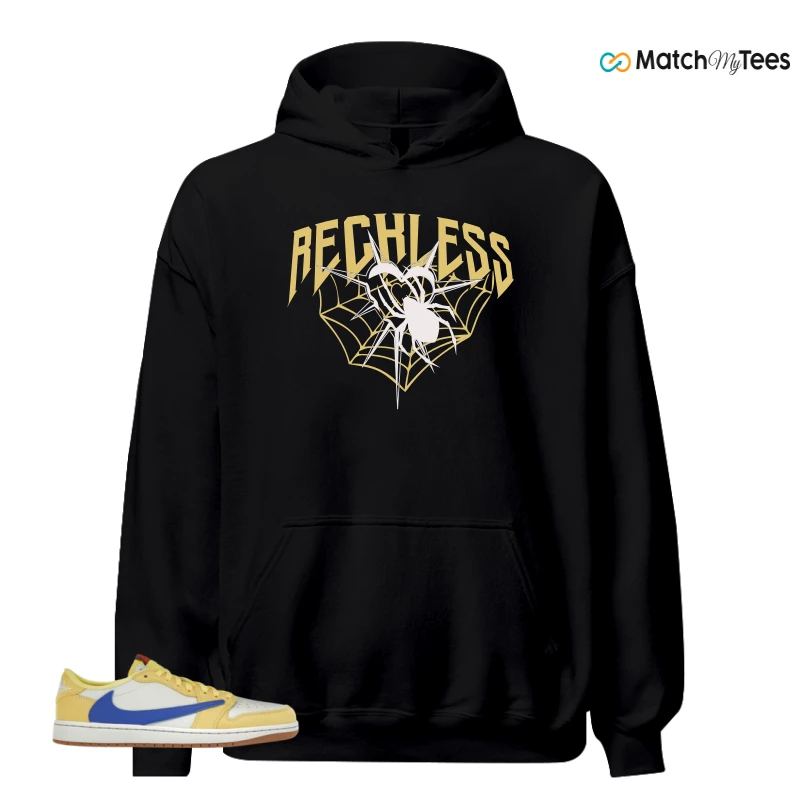 NIKE JORDAN 1 RETRO LOW OG SP TRAVIS SCOTT CANARY (WOMEN'S) SNEAKER Matching Tees hoodie