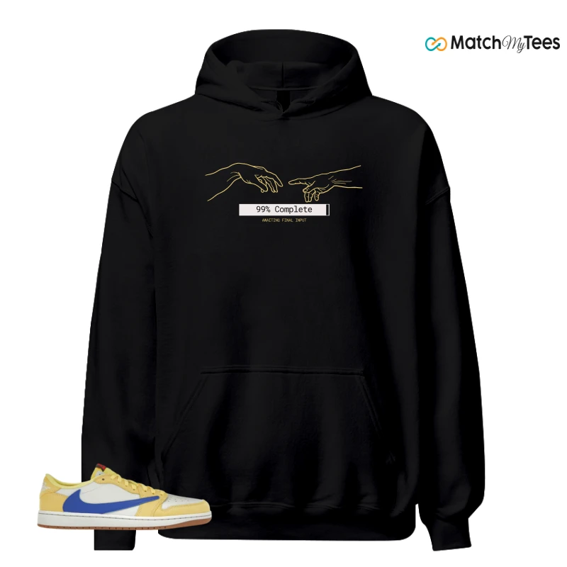NIKE JORDAN 1 RETRO LOW OG SP TRAVIS SCOTT CANARY (WOMEN'S) SNEAKER Matching Tees hoodie