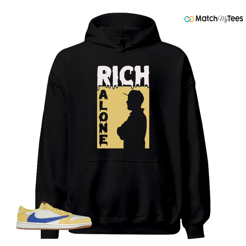 NIKE JORDAN 1 RETRO LOW OG SP TRAVIS SCOTT CANARY (WOMEN'S) SNEAKER Matching Tees hoodie