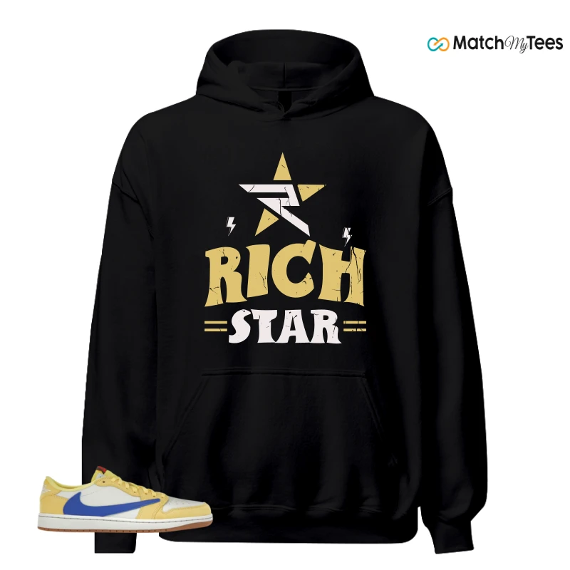NIKE JORDAN 1 RETRO LOW OG SP TRAVIS SCOTT CANARY (WOMEN'S) SNEAKER Matching Tees hoodie