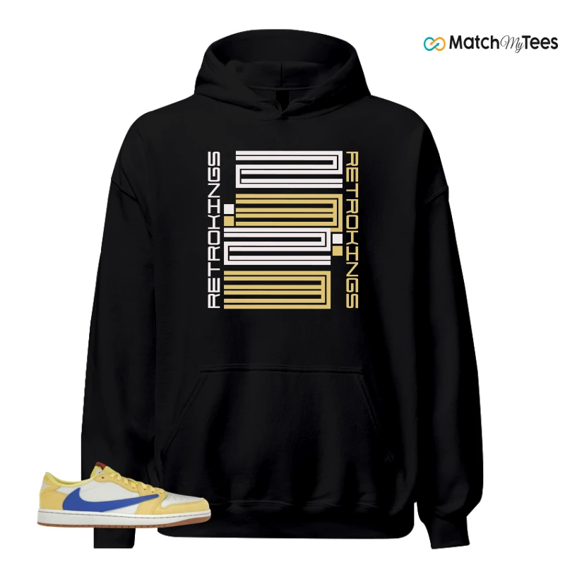 NIKE JORDAN 1 RETRO LOW OG SP TRAVIS SCOTT CANARY (WOMEN'S) SNEAKER Matching Tees hoodie