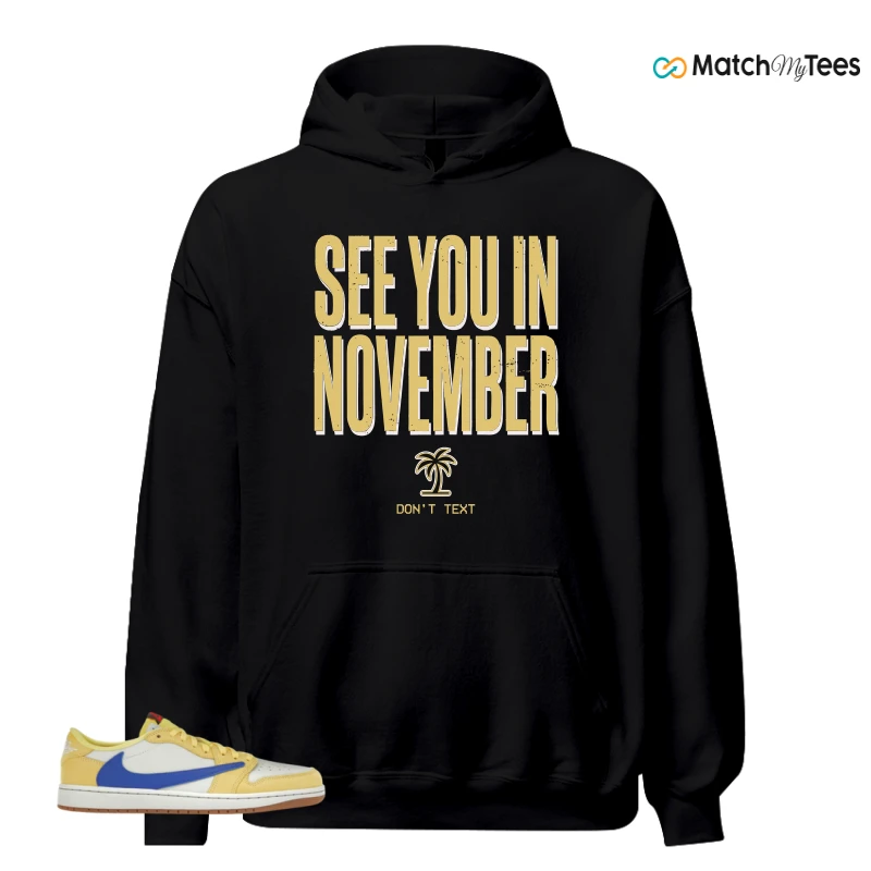 NIKE JORDAN 1 RETRO LOW OG SP TRAVIS SCOTT CANARY (WOMEN'S) SNEAKER Matching Tees hoodie