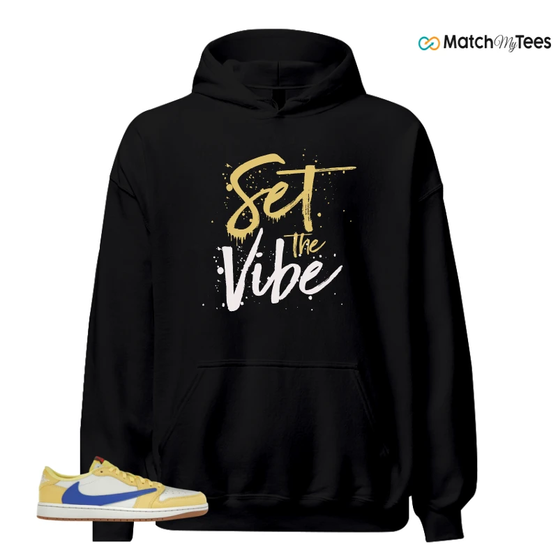 NIKE JORDAN 1 RETRO LOW OG SP TRAVIS SCOTT CANARY (WOMEN'S) SNEAKER Matching Tees hoodie