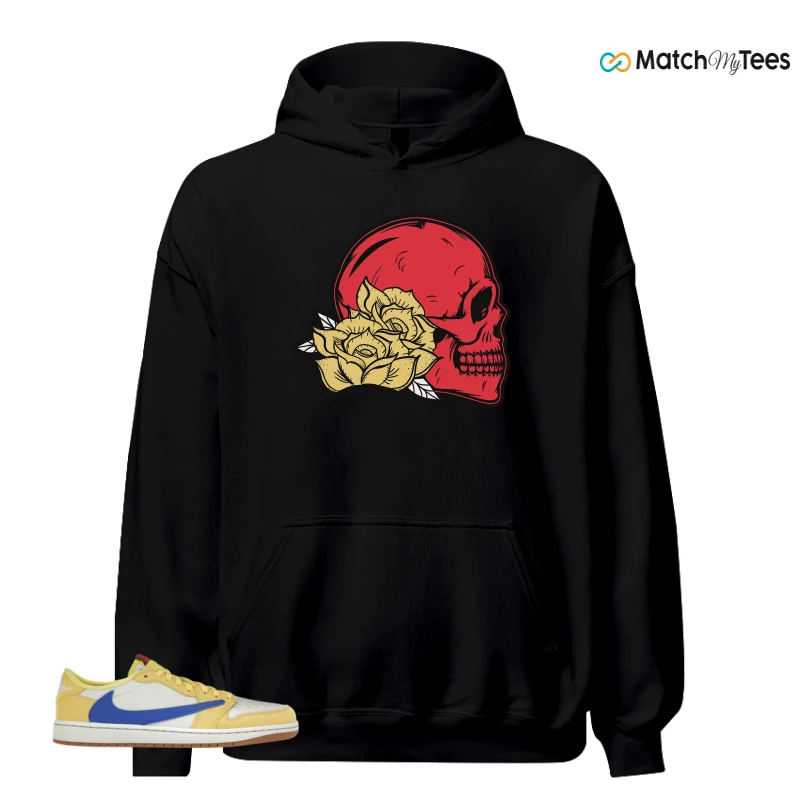 NIKE JORDAN 1 RETRO LOW OG SP TRAVIS SCOTT CANARY (WOMEN'S) SNEAKER Matching Tees hoodie