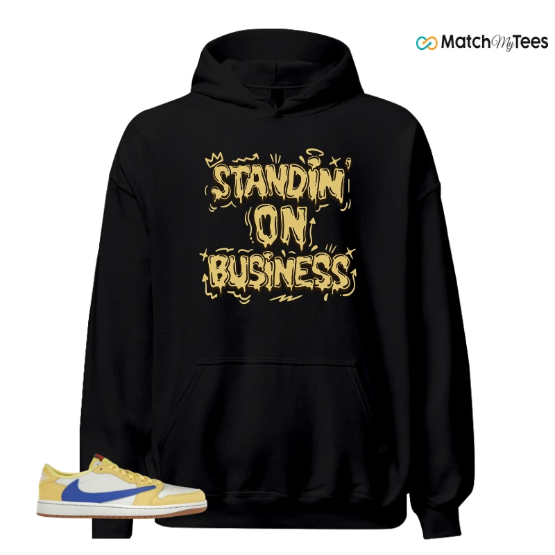 NIKE JORDAN 1 RETRO LOW OG SP TRAVIS SCOTT CANARY (WOMEN'S) SNEAKER Matching Tees hoodie