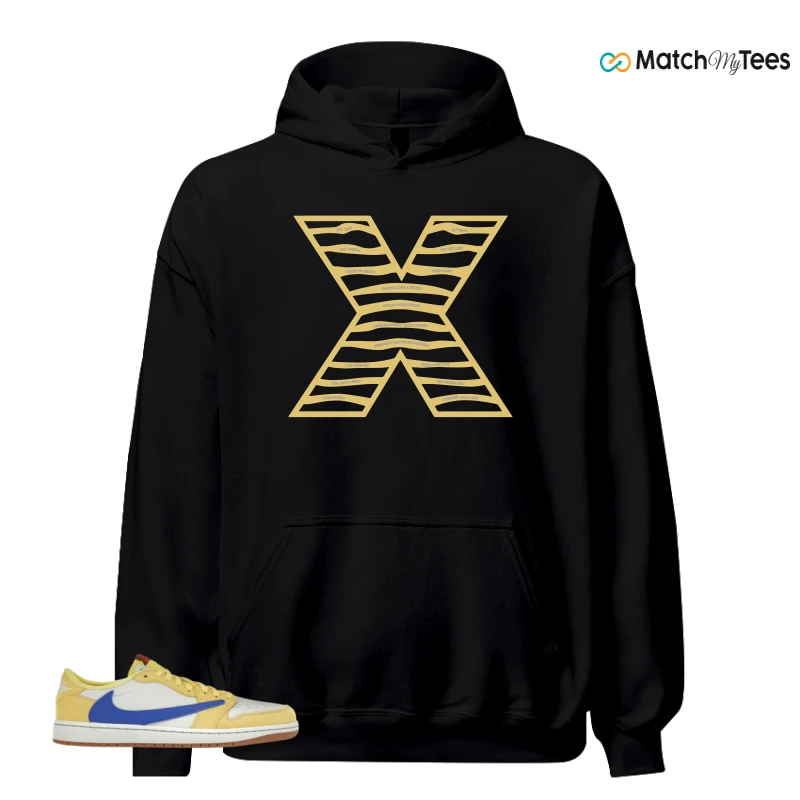 NIKE JORDAN 1 RETRO LOW OG SP TRAVIS SCOTT CANARY (WOMEN'S) SNEAKER Matching Tees hoodie