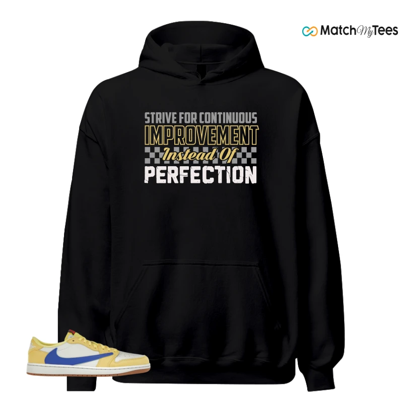 NIKE JORDAN 1 RETRO LOW OG SP TRAVIS SCOTT CANARY (WOMEN'S) SNEAKER Matching Tees hoodie