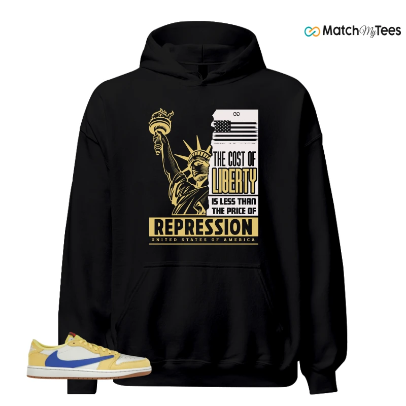 NIKE JORDAN 1 RETRO LOW OG SP TRAVIS SCOTT CANARY (WOMEN'S) SNEAKER Matching Tees hoodie