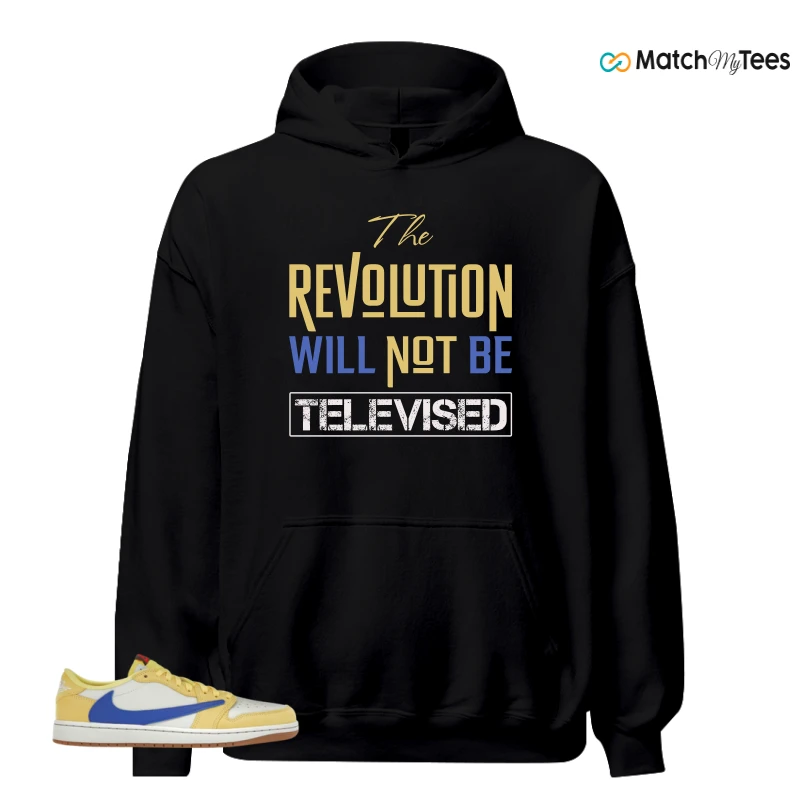 NIKE JORDAN 1 RETRO LOW OG SP TRAVIS SCOTT CANARY (WOMEN'S) SNEAKER Matching Tees hoodie