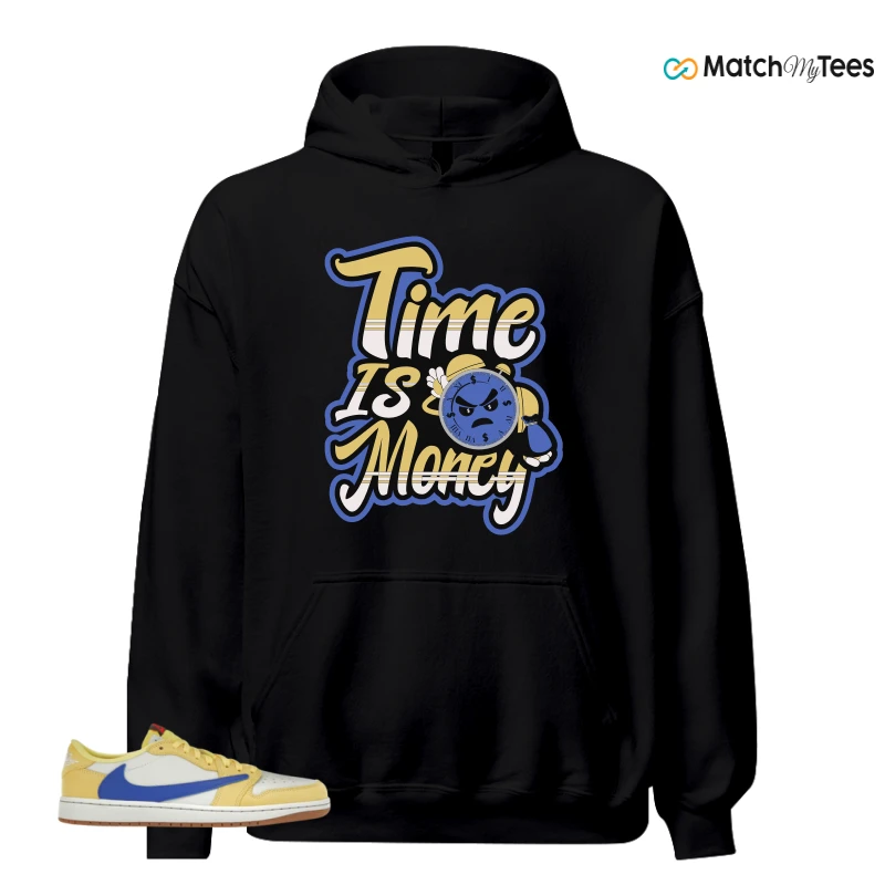 NIKE JORDAN 1 RETRO LOW OG SP TRAVIS SCOTT CANARY (WOMEN'S) SNEAKER Matching Tees hoodie
