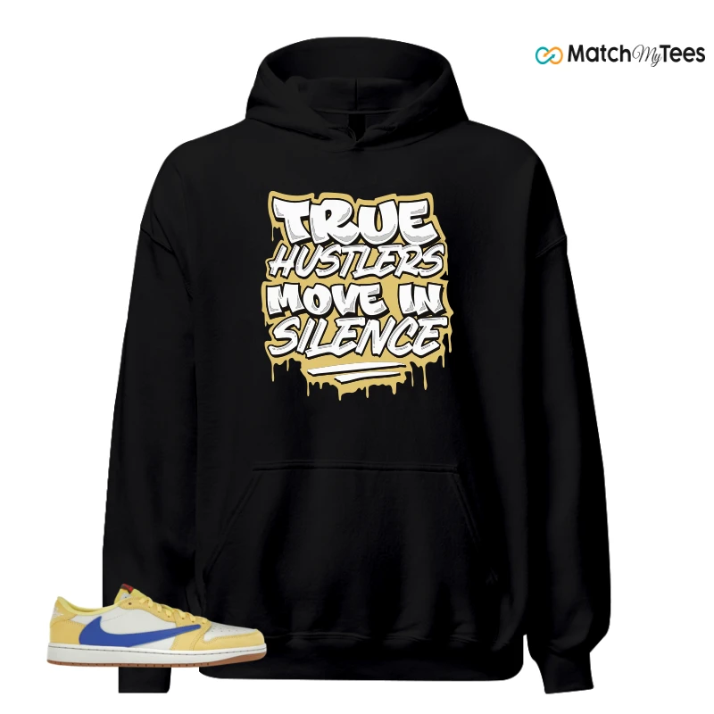 NIKE JORDAN 1 RETRO LOW OG SP TRAVIS SCOTT CANARY (WOMEN'S) SNEAKER Matching Tees hoodie