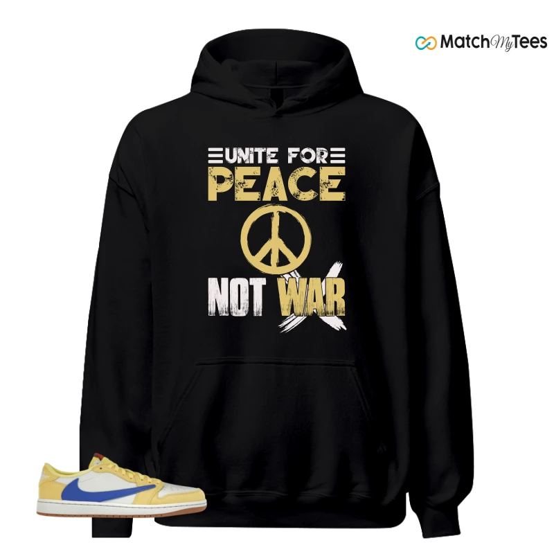 NIKE JORDAN 1 RETRO LOW OG SP TRAVIS SCOTT CANARY (WOMEN'S) SNEAKER Matching Tees hoodie