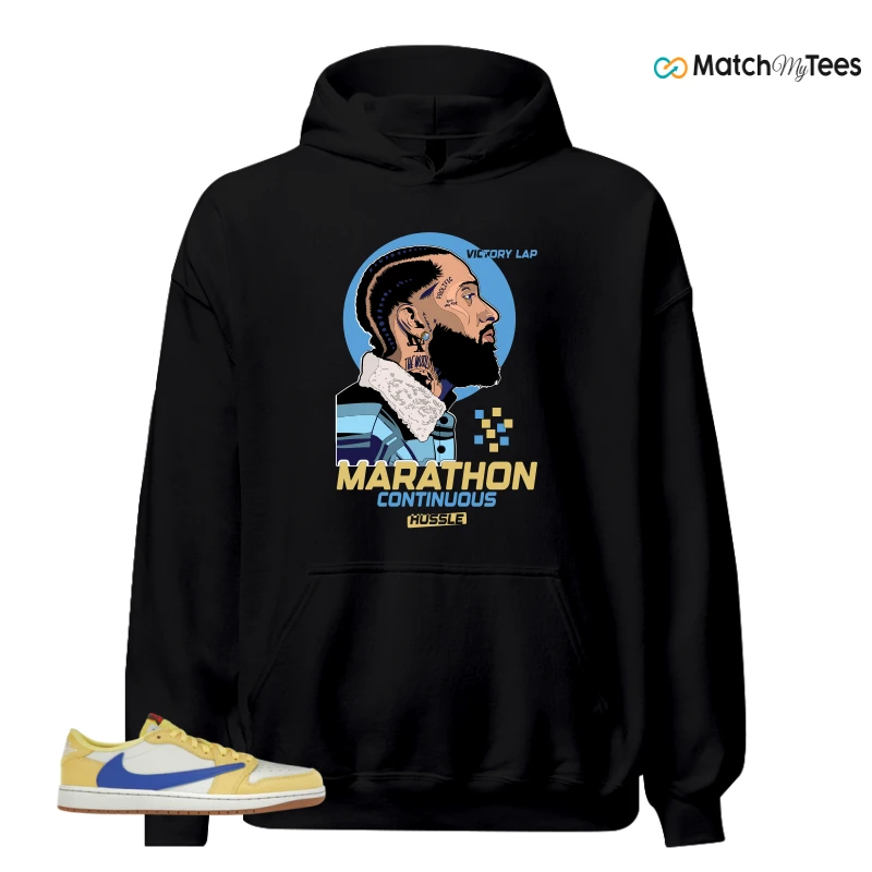 NIKE JORDAN 1 RETRO LOW OG SP TRAVIS SCOTT CANARY (WOMEN'S) SNEAKER Matching Tees hoodie