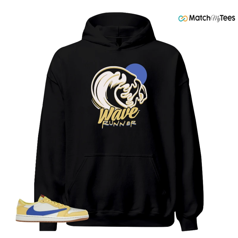 NIKE JORDAN 1 RETRO LOW OG SP TRAVIS SCOTT CANARY (WOMEN'S) SNEAKER Matching Tees hoodie