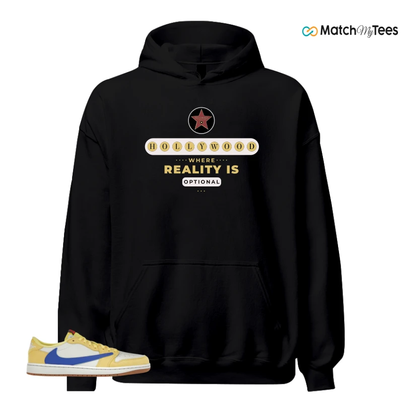 NIKE JORDAN 1 RETRO LOW OG SP TRAVIS SCOTT CANARY (WOMEN'S) SNEAKER Matching Tees hoodie