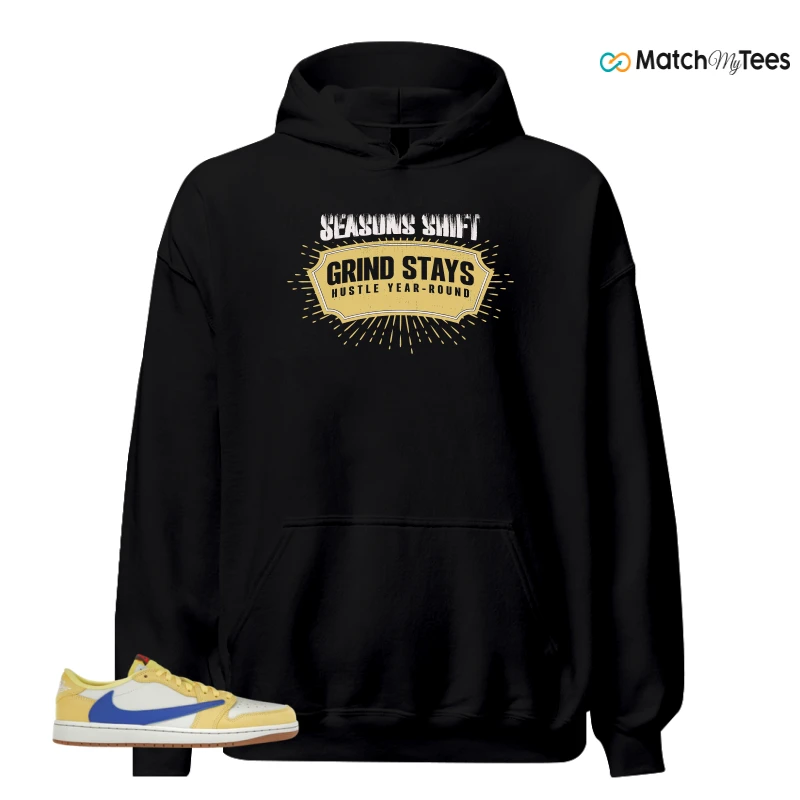 NIKE JORDAN 1 RETRO LOW OG SP TRAVIS SCOTT CANARY (WOMEN'S) SNEAKER Matching Tees hoodie