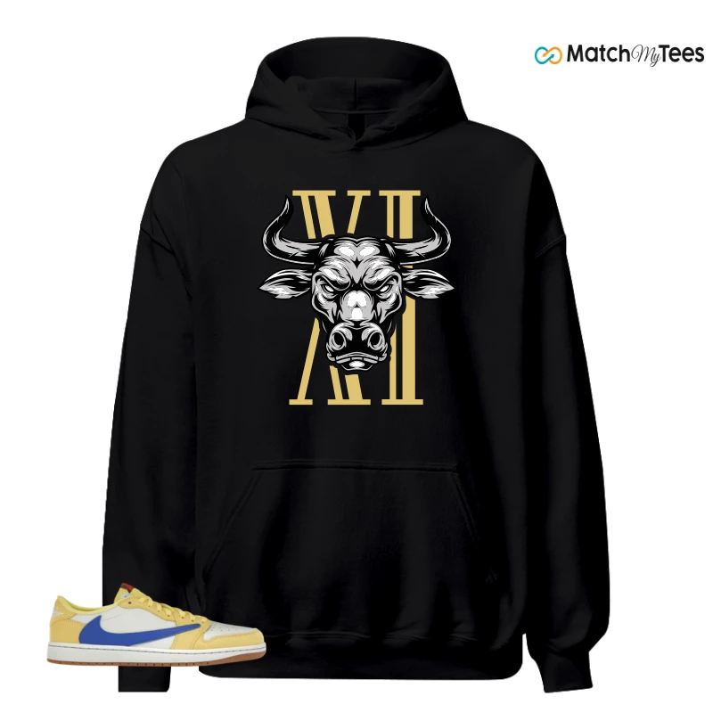 NIKE JORDAN 1 RETRO LOW OG SP TRAVIS SCOTT CANARY (WOMEN'S) SNEAKER Matching Tees hoodie