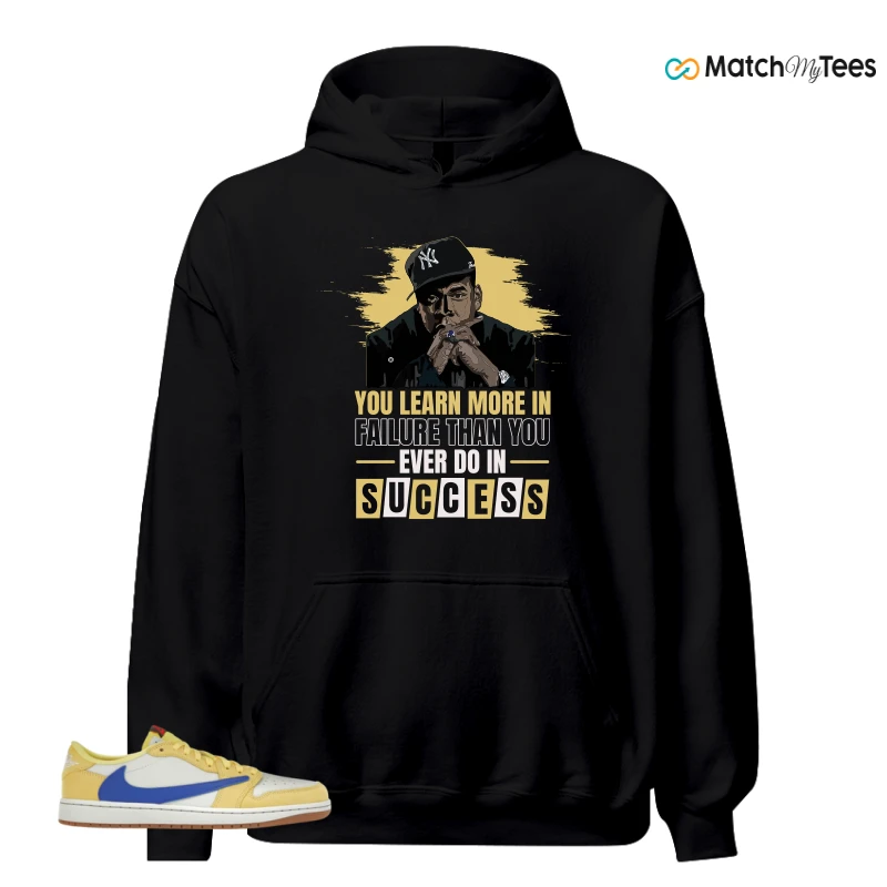 NIKE JORDAN 1 RETRO LOW OG SP TRAVIS SCOTT CANARY (WOMEN'S) SNEAKER Matching Tees hoodie