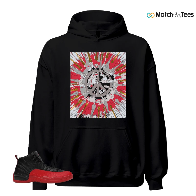 NIKE JORDAN 12 RETRO FLU GAME (2025) SNEAKER Matching Tees hoodie