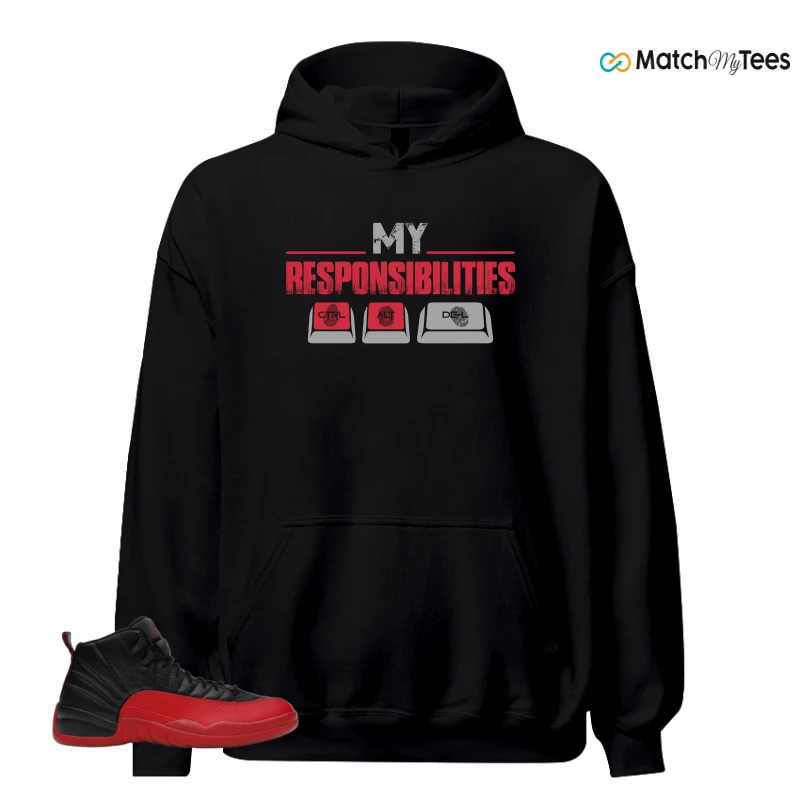 NIKE JORDAN 12 RETRO FLU GAME (2025) SNEAKER Matching Tees hoodie