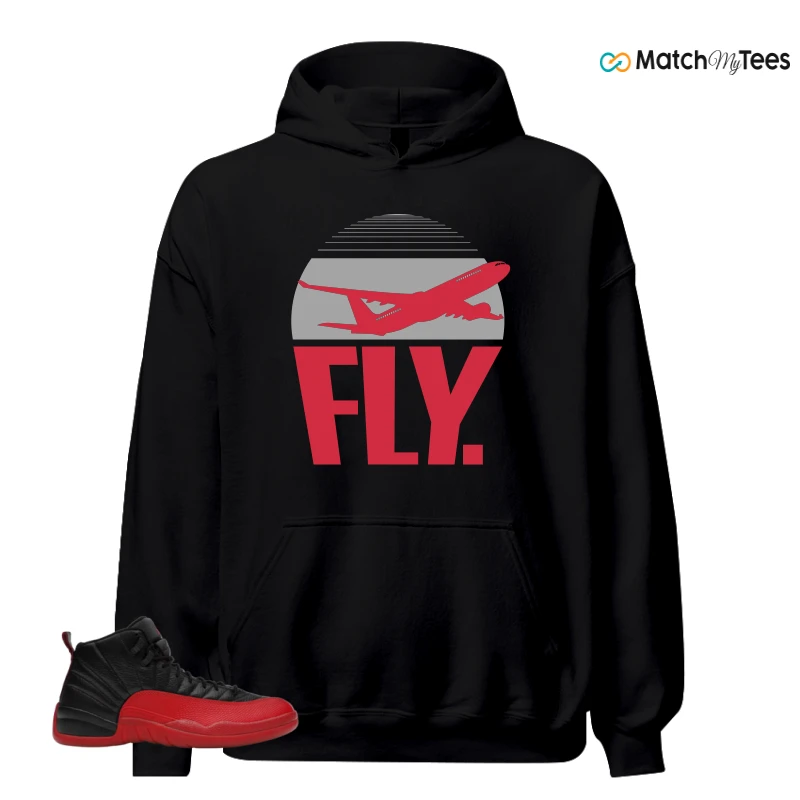 NIKE JORDAN 12 RETRO FLU GAME (2025) SNEAKER Matching Tees hoodie