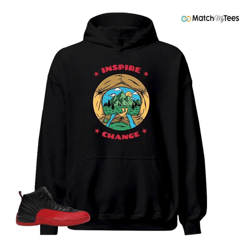 NIKE JORDAN 12 RETRO FLU GAME (2025) SNEAKER Matching Tees hoodie