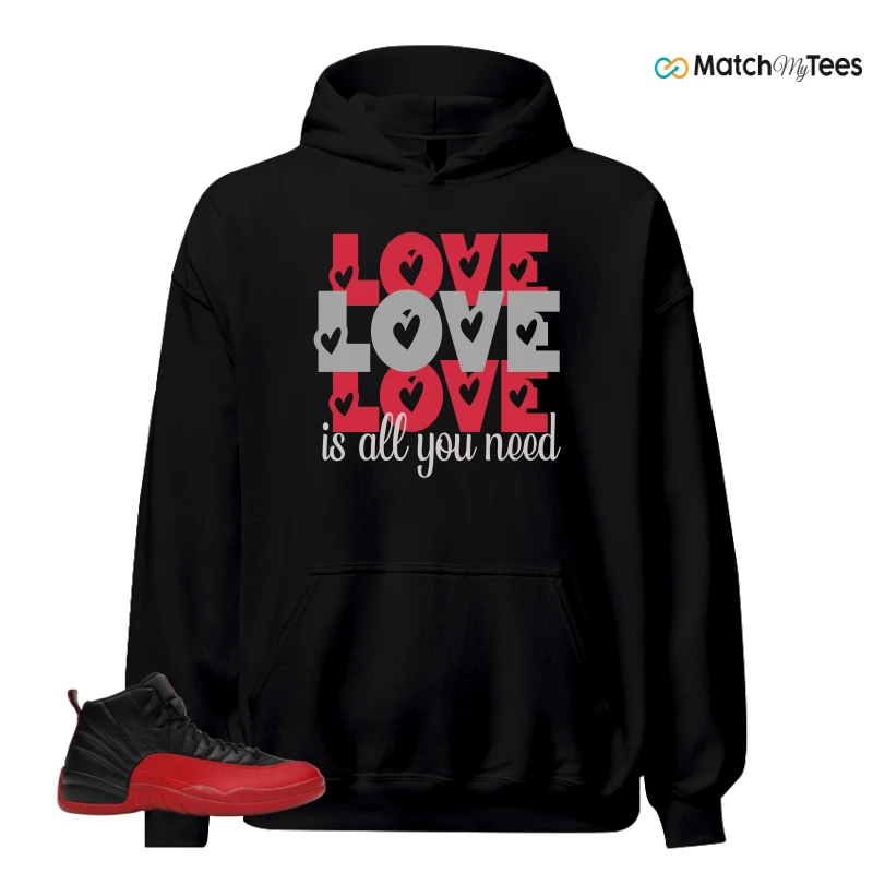 NIKE JORDAN 12 RETRO FLU GAME (2025) SNEAKER Matching Tees hoodie