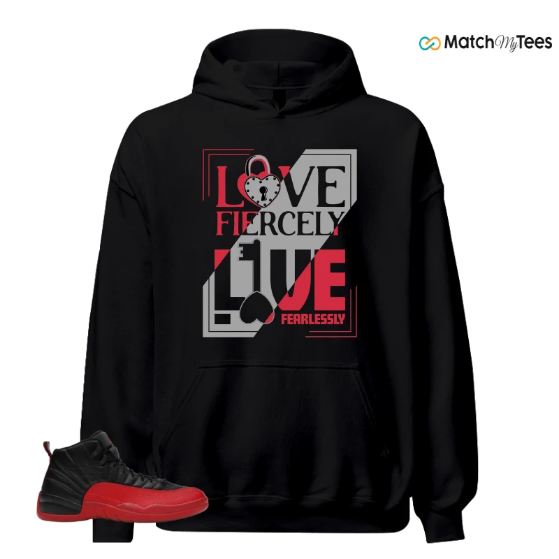 NIKE JORDAN 12 RETRO FLU GAME (2025) SNEAKER Matching Tees hoodie
