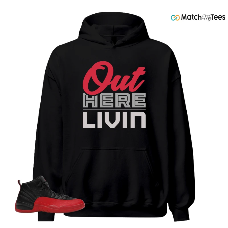 NIKE JORDAN 12 RETRO FLU GAME (2025) SNEAKER Matching Tees hoodie