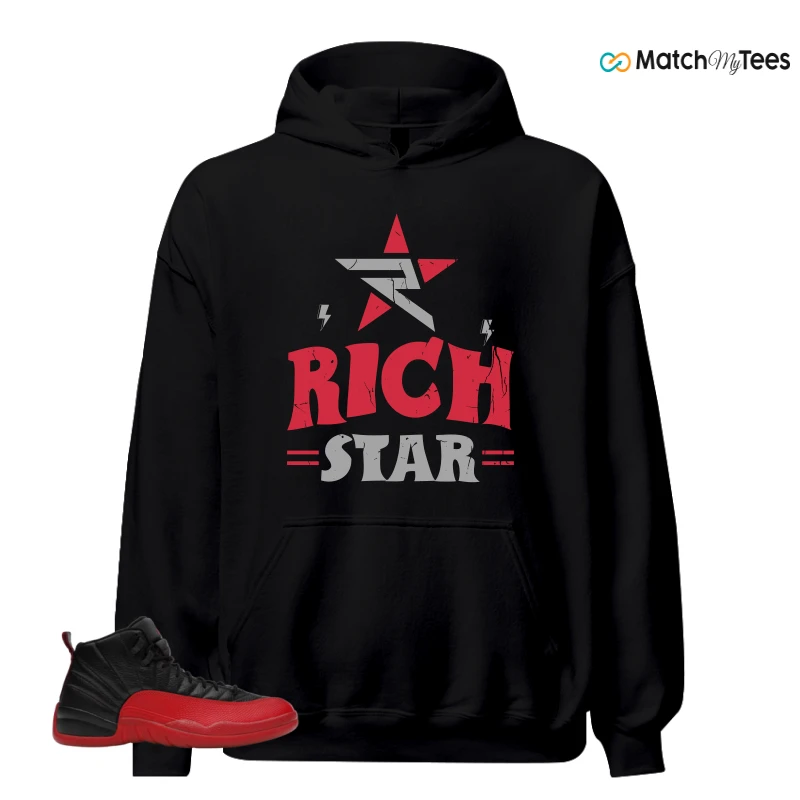 NIKE JORDAN 12 RETRO FLU GAME (2025) SNEAKER Matching Tees hoodie