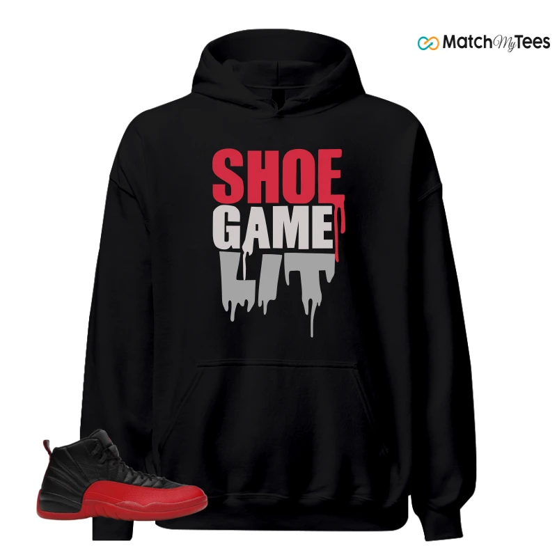 NIKE JORDAN 12 RETRO FLU GAME (2025) SNEAKER Matching Tees hoodie