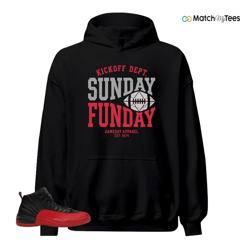 NIKE JORDAN 12 RETRO FLU GAME (2025) SNEAKER Matching Tees hoodie
