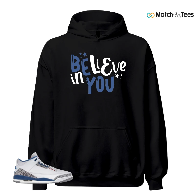 NIKE JORDAN 3 RETRO TRUE BLUE (2026) SNEAKER Matching Tees hoodie