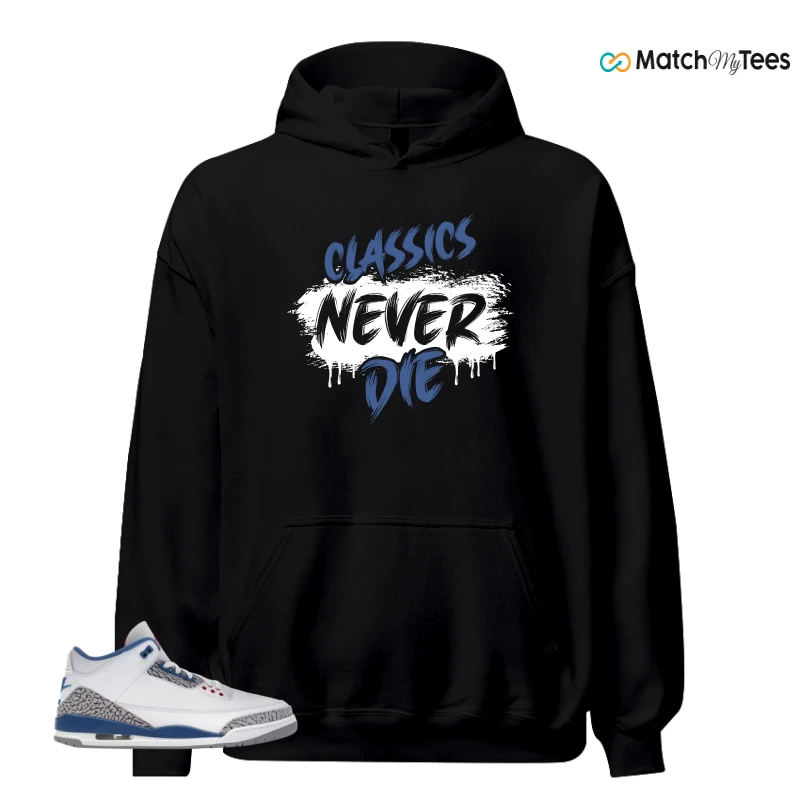 NIKE JORDAN 3 RETRO TRUE BLUE (2026) SNEAKER Matching Tees hoodie