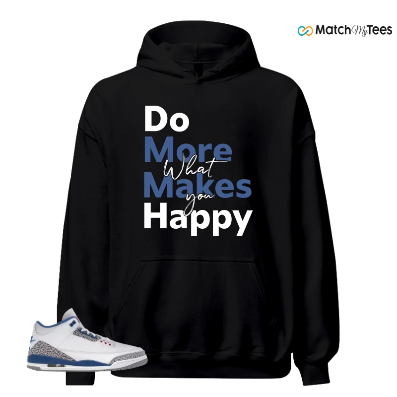 NIKE JORDAN 3 RETRO TRUE BLUE (2026) SNEAKER Matching Tees hoodie