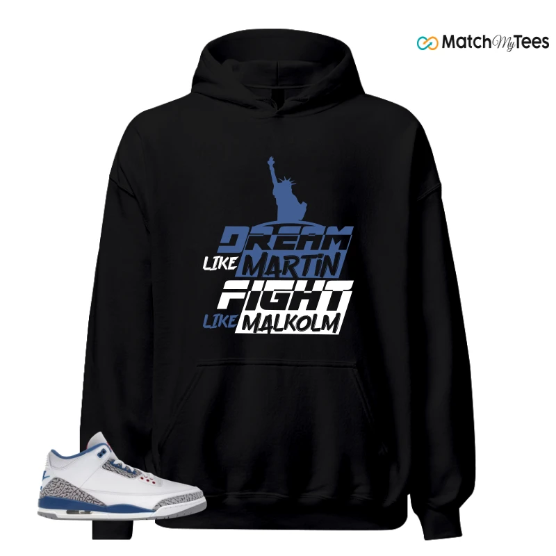 NIKE JORDAN 3 RETRO TRUE BLUE (2026) SNEAKER Matching Tees hoodie