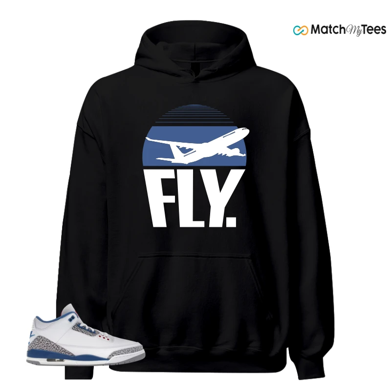 NIKE JORDAN 3 RETRO TRUE BLUE (2026) SNEAKER Matching Tees hoodie